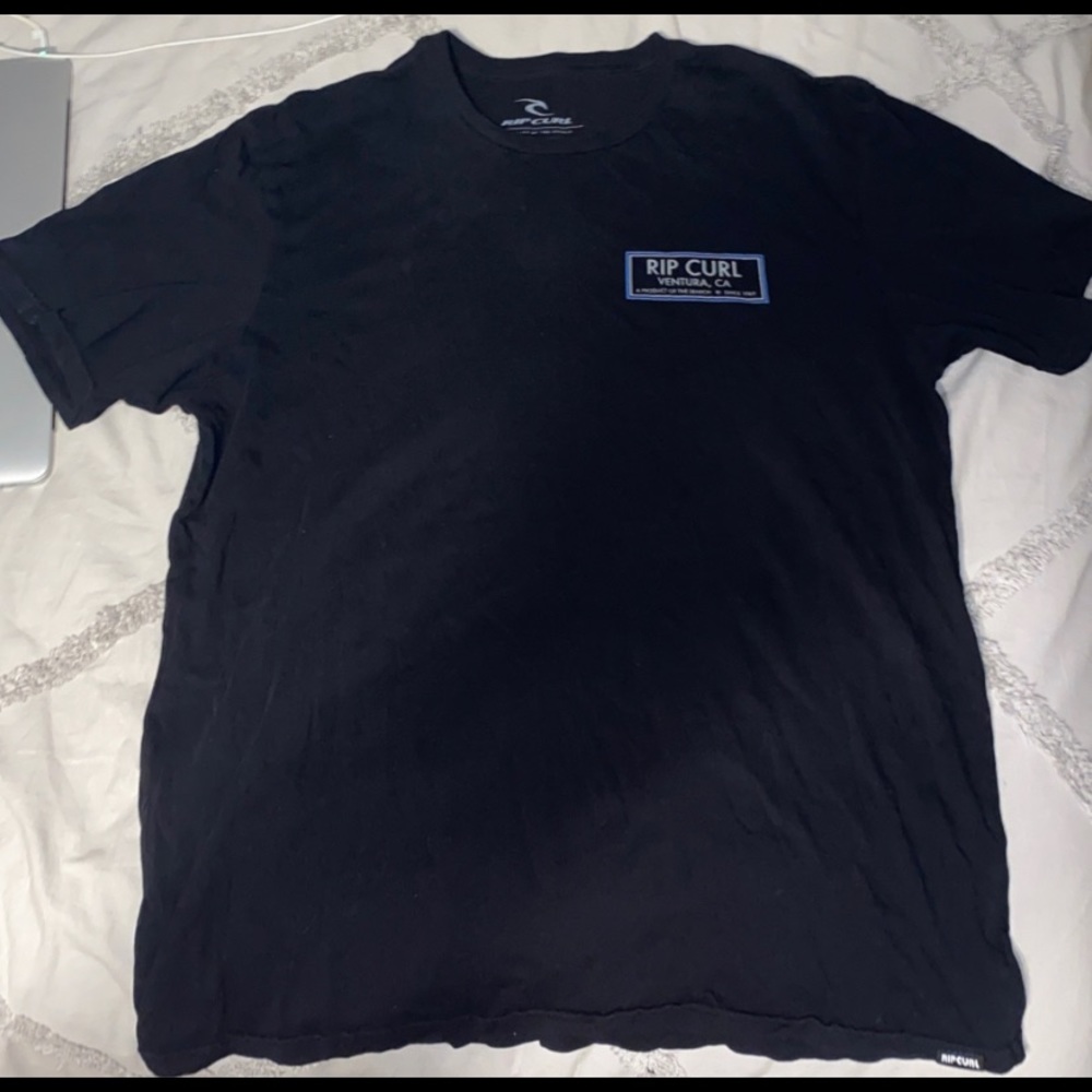 Black Ripcurl Crewneck T-Shirt